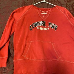 Cowgirl Tuff Sweat shirt